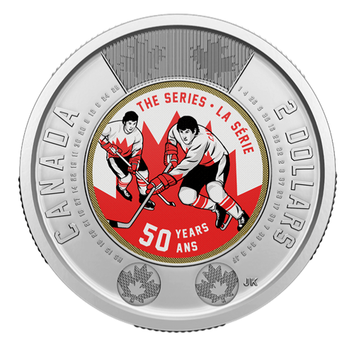 2022 Canada Hockey Summit Series $2 Toonie Color / Non-Colour 2