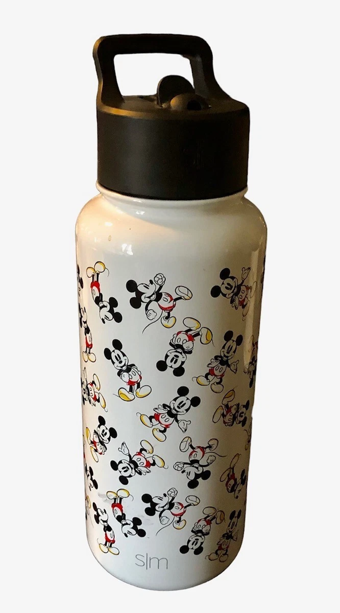 Disney Mickey Mouse Simple Modern 32oz Stainless Steel Water Bottle With  Straw