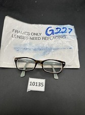 Ray Ban RB 5150 5023 Clear Blue Rectangular Eyeglasses Frames 50-19 135 G227