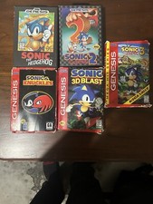 Sonic The Hedge Hog Lot Sega Genesis