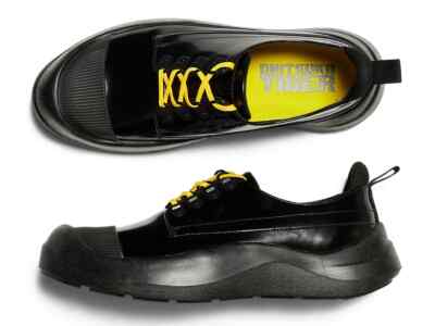 虎48 Onitsuka Tiger WIGURVE 1183C304 001 BLACK/TAI-CHI YELLOW