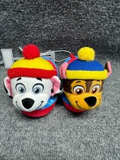 Paw Patrol Marshall Chase 3D Plush Toddler Boys Slip-on Slippers 5/6
