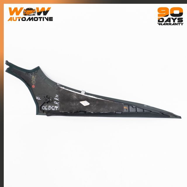 04-10 BENTLEY CONTINENTAL GT REAR RIGHT PASSENGER SIDE QUARTER UPPER C-PILLAR OE