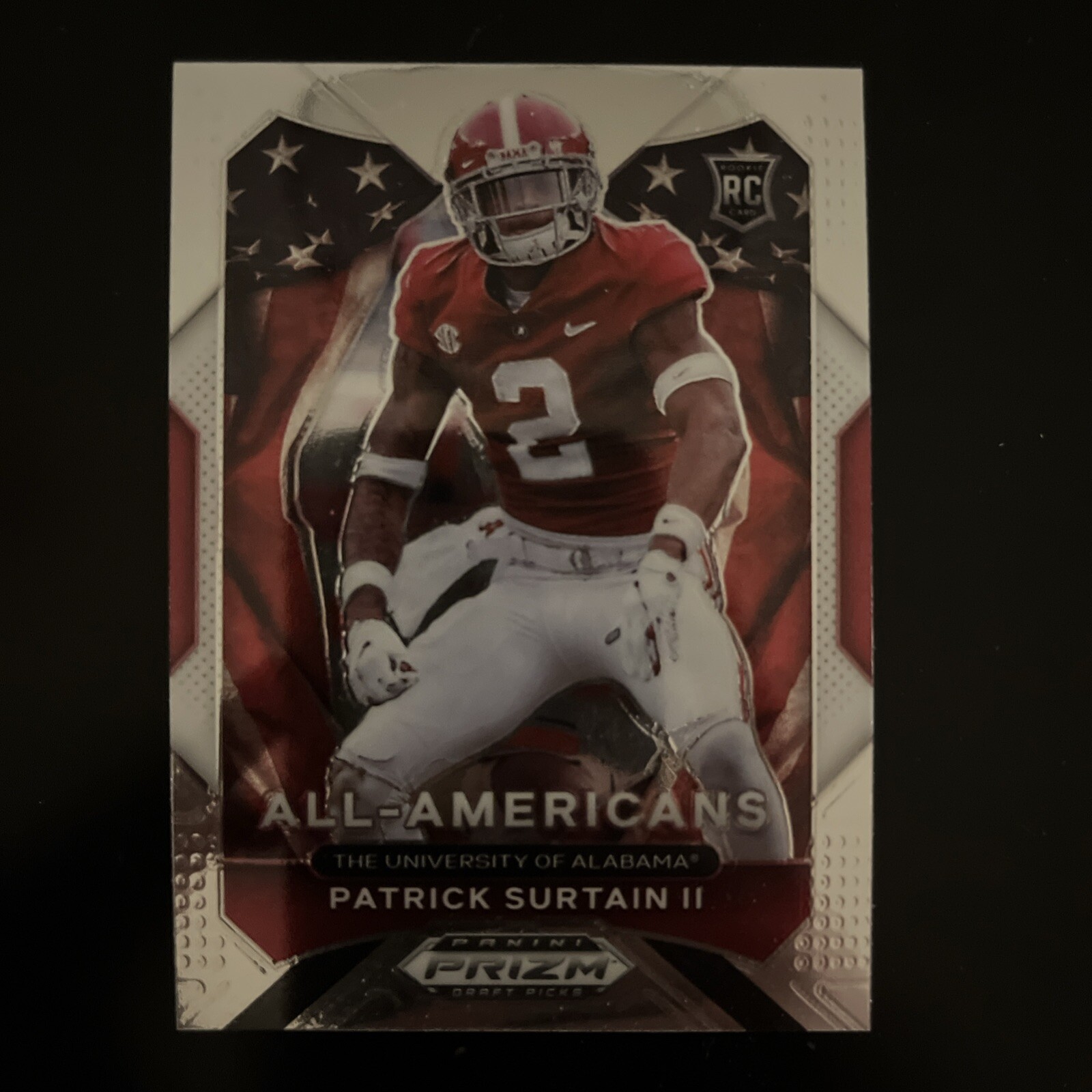 2021 Panini Prizm Draft Picks All-American Patrick Surtain II #199