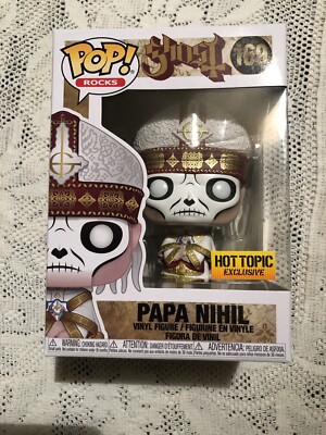 Funko Pop! Rocks Ghost 169 Papa Nihil Hot Topic Exclusive | eBay