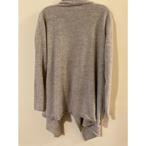 Barefoot Dreams Sweater Plus Sz 2X Cozy waterfall sweater beige bamboo chic lite - Picture 5 of 7