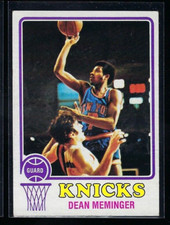 1973-74 Topps Basketball #93 - DEAN MEMINGER - New York Knicks