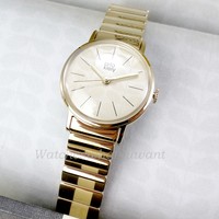 Ladies Orla Kiely Frankie 24mm Gold Bracelet Watch Rrp £150 Ladies Orla Kiely Frankie 24mm Gold Bracelet Watch Rrp £150