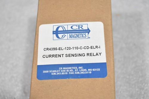 CR MAGNETICS CR4395-EL-120-110-C-CD-ELR-I AC CURRENT SENSING RELAY, 120 VAC - Picture 2 of 5