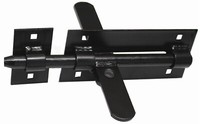 Bolzenriegel 150/16 TüRriegel Torriegel Schlossriegel Beidseitig Schwarz