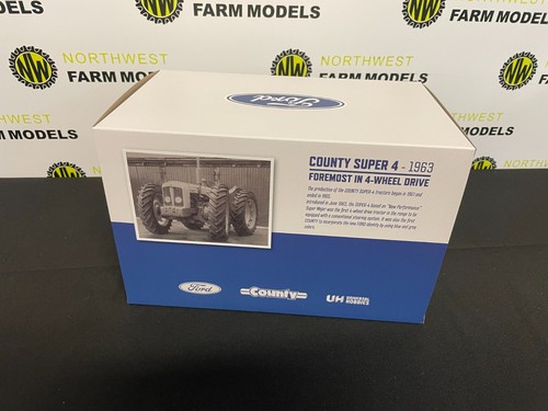 UNIVERSAL HOBBIES 2781 1:16 SCALE COUNTY SUPER 4 TRACTOR - Picture 6 of 6