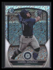 2023 Bowman Chrome Gabriel Gonzalez Chrome Prospects Shimmer Refractor