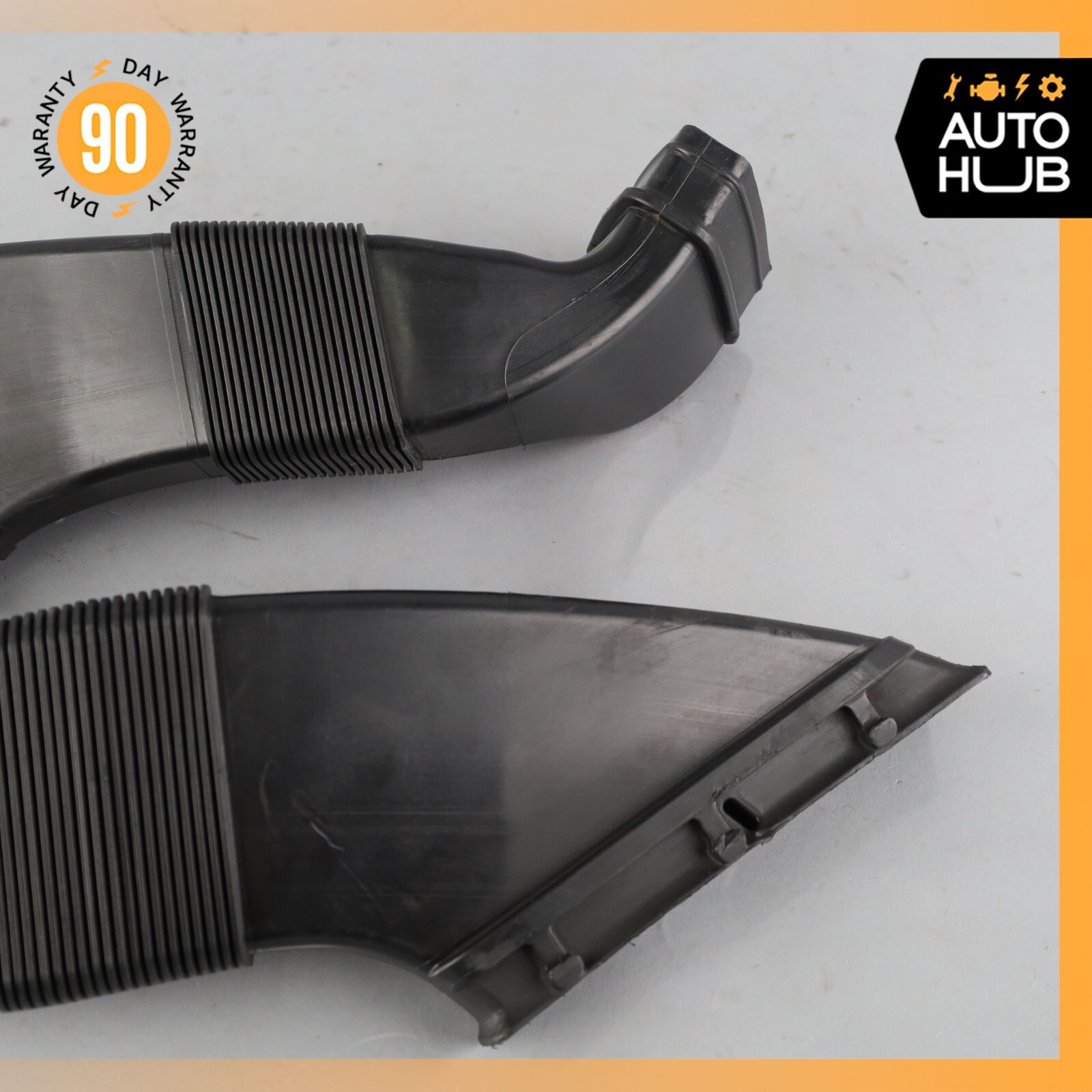 Bentley Continental Flying Spur Left & Right Air Intake Hose Pipe Set OEM