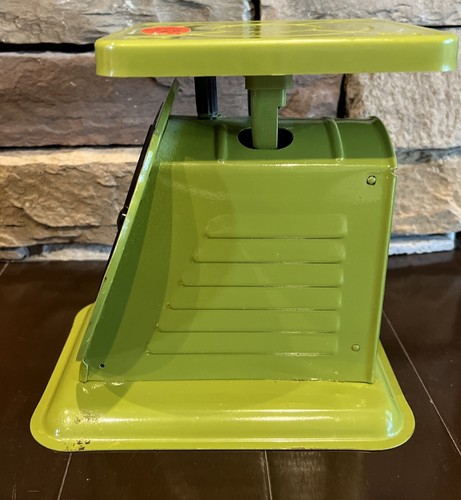 Vintage Avocado Green American Family Kitchen Scale Farmhouse Decor - 第 6/15 張圖片