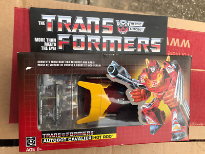 Transformers G1 Hot Rod Walmart Reissue Sealed