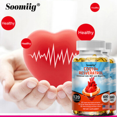 COQ 10 Coenzyme Q-10 300mg Heart Health Support, Increase Energy