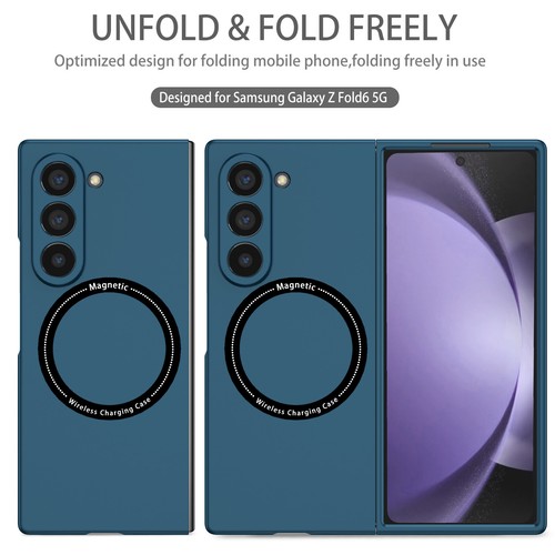 For Samsung Galaxy Z Fold6 5 4 3 Magnetic Wireless Charging Shockproof Slim Case - Photo 37 sur 82