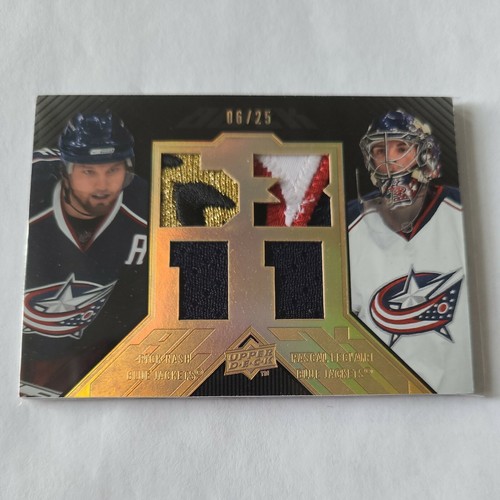 Upper Deck UD 08-09 Black Patch Jersey Dual Nash/Leclaire 06/25 *READ DESC* - Picture 2 of 3
