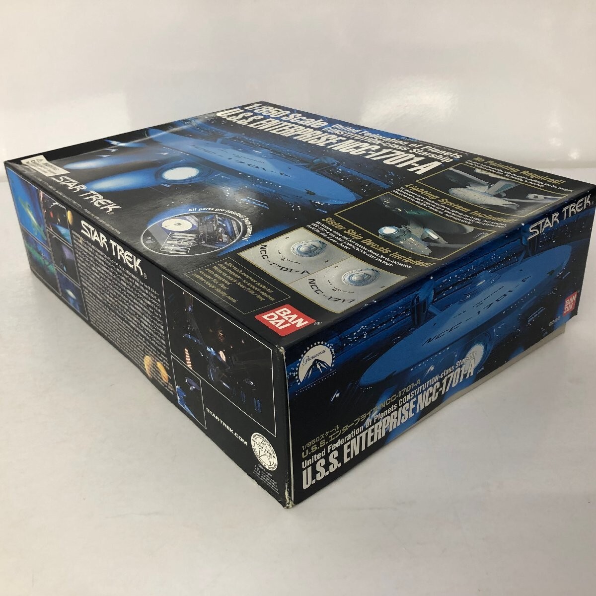 1/850 スケール U.S.S. ENTERPRISE NCC-1701 Star Trek 1/850 Scale U.S.S. ENTERPRISE NCC-1701-A Plastic