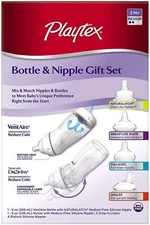 Playtex Bottle/Nipple Gift Kit, Medium Flow