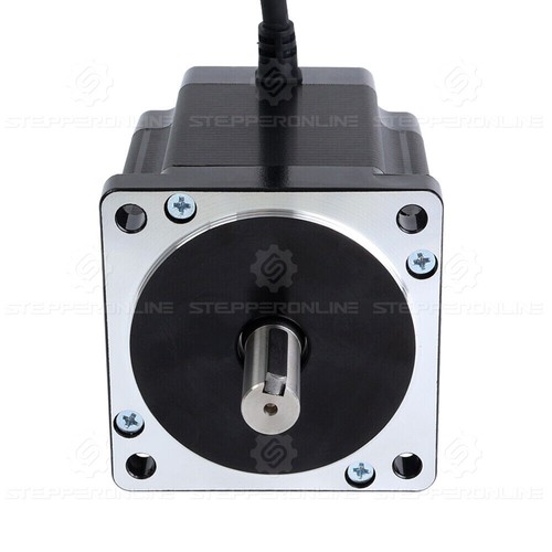 Nema 34 Stepper Motor 1.8deg Bipolar 1133oz.in 6A 86x86x98mm φ14m 4-Lead CNC - Picture 3 of 7