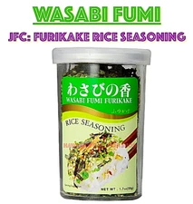 Ajishima Foods Japanese  WASABIFUMI FURIKAKE Rice Seasoning Mix Topping 1.7oz 