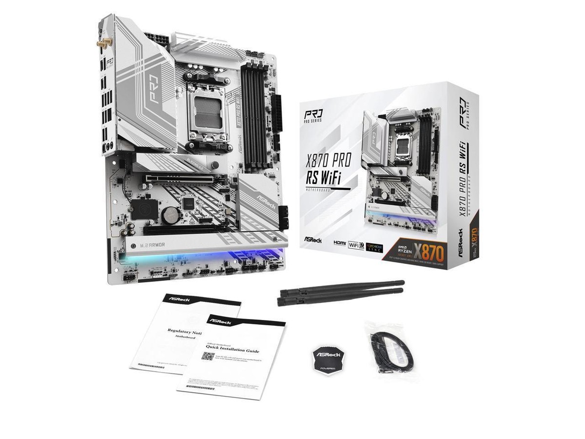 ASRock マザーボード X870 Pro RS WiFi AMD ASRock > X870 Pro RS WiFi