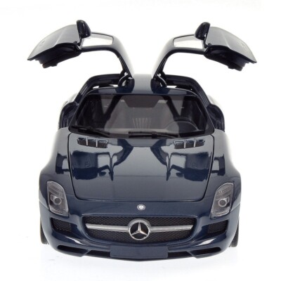 1/18 MB SLS AMG ダークブルー ミニチャンプス Minichamps 1/18 Mercedes Benz SLS AMG C197 2010 Blue