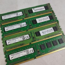 Micron 16GB Total 4x4GB 1Rx8 PC3-12800U Desktop Memory MT8JTF51264AZ-1G6E1