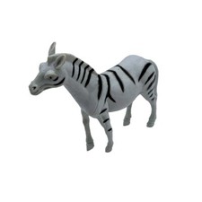 Greenbrier International Zebra Figure 5" Safari Animal Toy Cake Topper Jungle