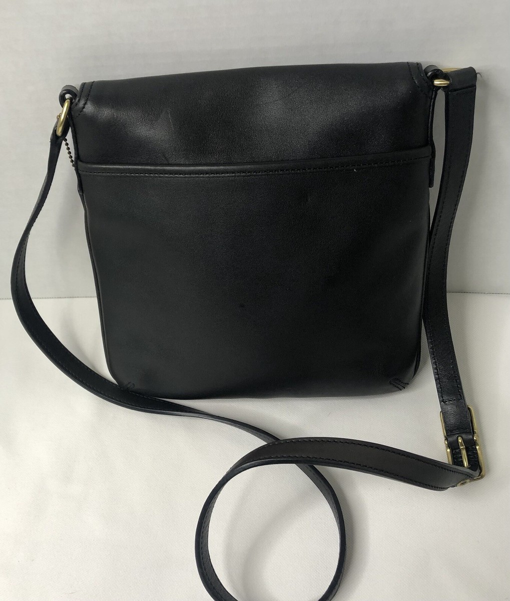 Vintage Coach Black Y2K Legacy Slim Flap Bag B33-9592 with Vintage Coach Black Y2K Legacy Slim Flap Bag B33-9592 with