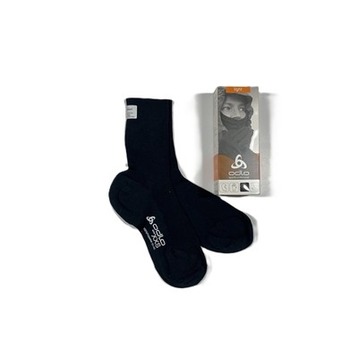 Odlo Termic Socks Light Sport Socken Outdoor Trekking Unisex Schwarz Black