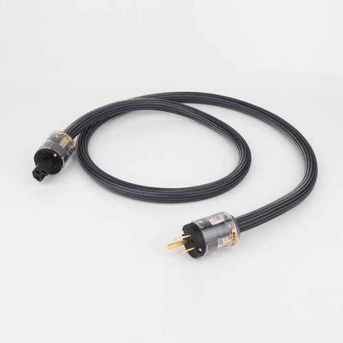 OFC Pure Copper Power Cord US/EU Schuko Plug IEC Adapter HiFi Audio Power Cable - Picture 15 of 18