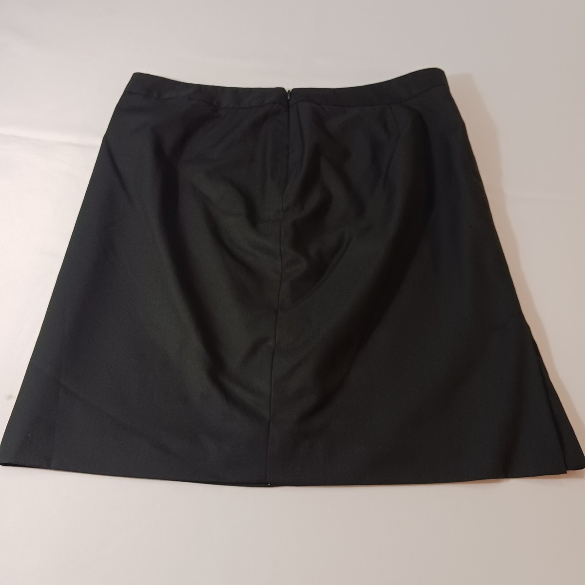 Nine West Women's Back Zip & Side Slit Black Skirt Only Size 16 | eBay