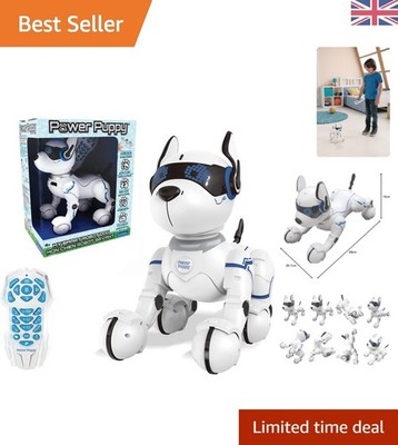 Programmierbarer Power Puppy - Ihr interaktiver intelligenter Roboter-Hundebegleiter für Kinder