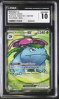 Venusaur ex 182/165 Sv: Scarlet & Violet 151 Holo CGC 10
