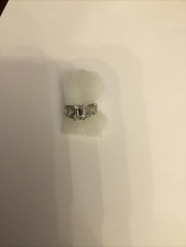 sterling silver cz ring