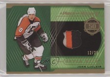 2020-21 Upper Deck SP Game Used Piece of History 12/25 John LeClair Patch 0zu