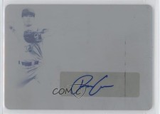 2019 Leaf Trinity Patch Printing Plate Cyan 1/1 Ryan Garcia #PA-RG2 Auto 0ko