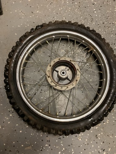 1993 YAMAHA PW80 OEM ORIGINAL FRONT WHEEL RIM - Bild 4 von 7
