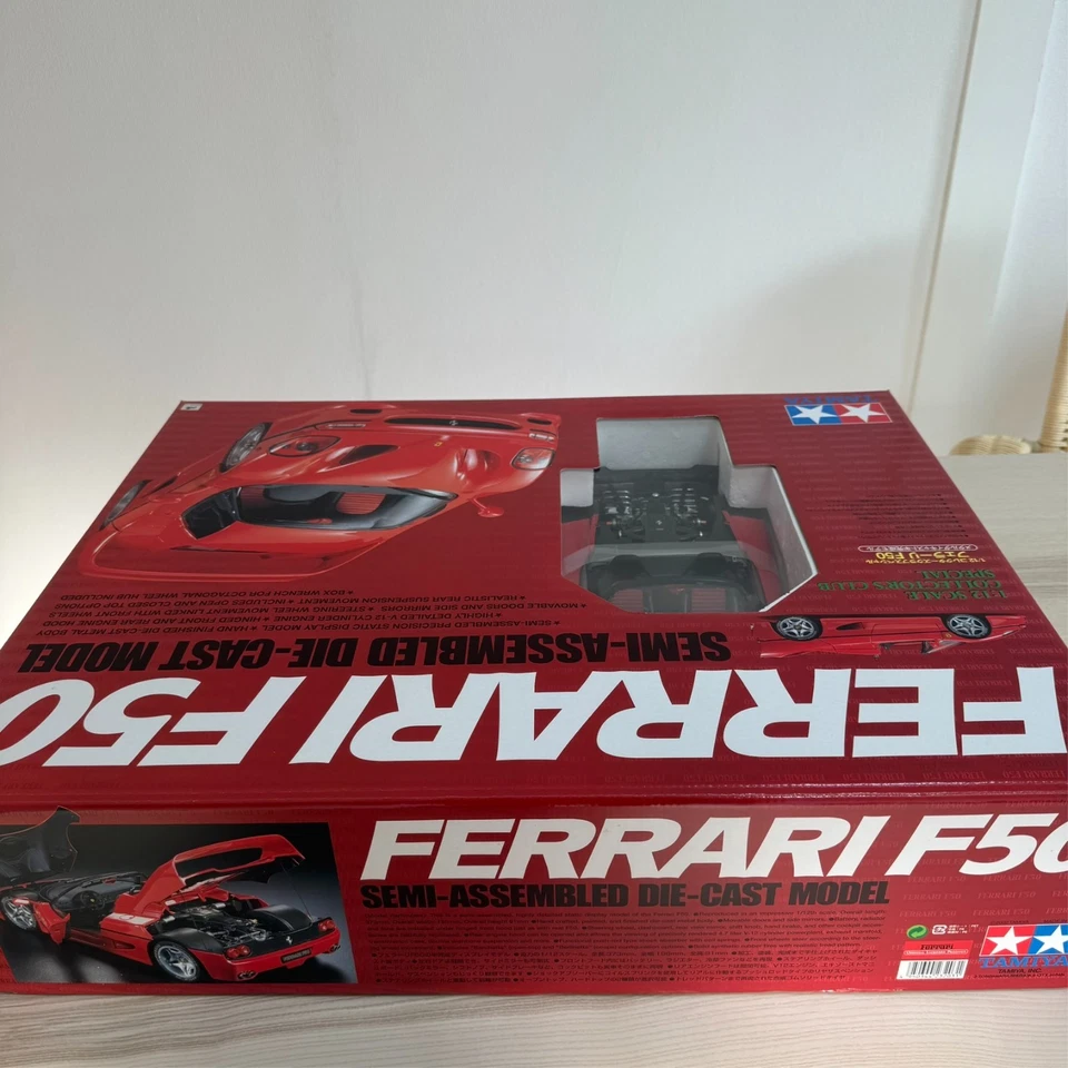 [New] Tamiya Ferrari F50 1/12 Scale Semi-assembled Model Car Red from Japan - Image 4 of 4