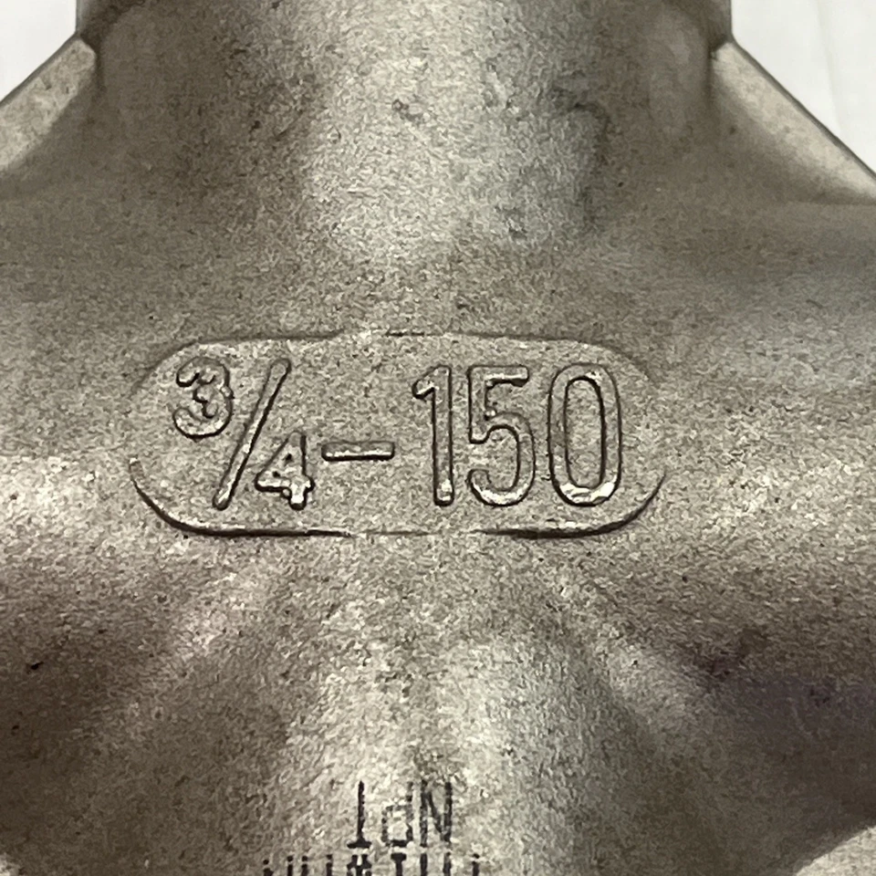 (5x) 3/4" 150 Threaded (Female NPT) Cross 316 Stainless Steel, 4-Way | NEW - Image 2 of 4