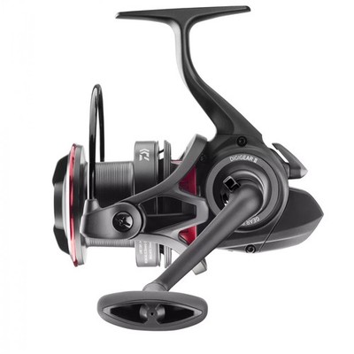 DAIWA Whisker 25 QD, ambidiestro, carrete de pesca para peces grandes
