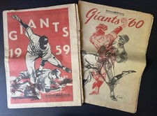 1959 1960 SF Giants Baseball Oakland Tribune Newspaper San Francisco Opening Day
