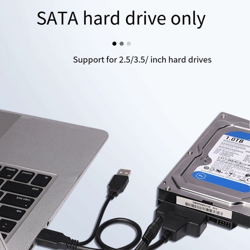 External HDD SSD Adapter Cable USB 3 0 to For SATA III for Fast Data Transfer - Afbeelding 5 van 12