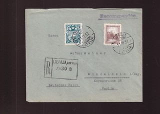 900018/ LETTLAND 2 ALTE BELEGE