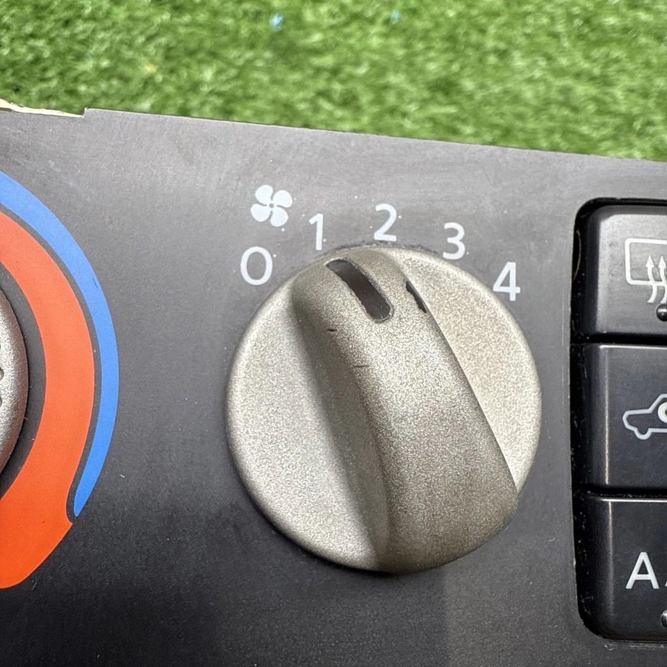 00-03 NISSAN SENTRA TEMPERATURA CLIMATIZADOR CALEFACCIÓN AIRE ACONDICIONADO INTERRUPTOR OEM Foto 4 de 4