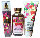 Bath and Body Works 3 Pc BUTTERCUPS & BERRY BELLINI Mist Wash Cream FREE SHIP