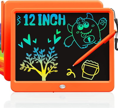 LCD Writing Tablet Doodle Board, 12Inch Colorful Drawing Tablet Writing Pad, Kid