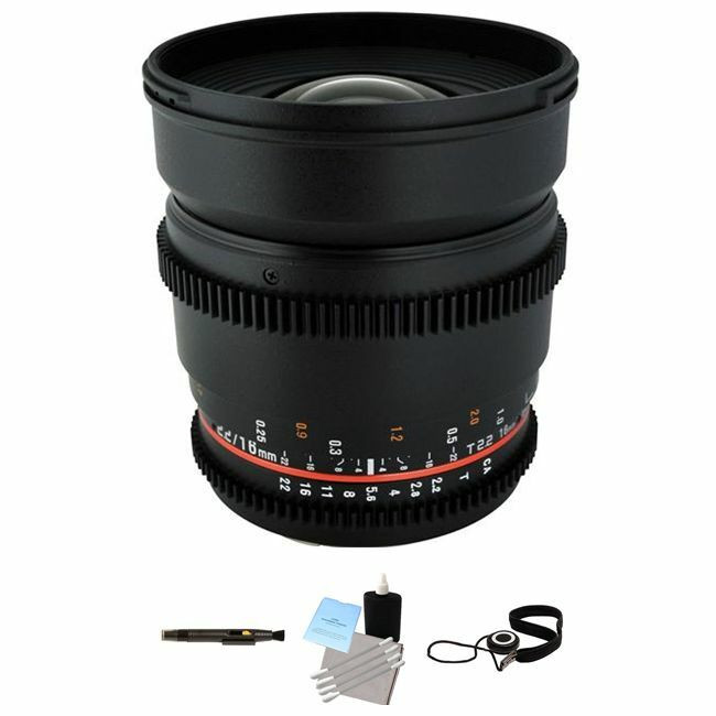 Кинообъектив Rokinon 16mm T2.2 для комплектации Sony E